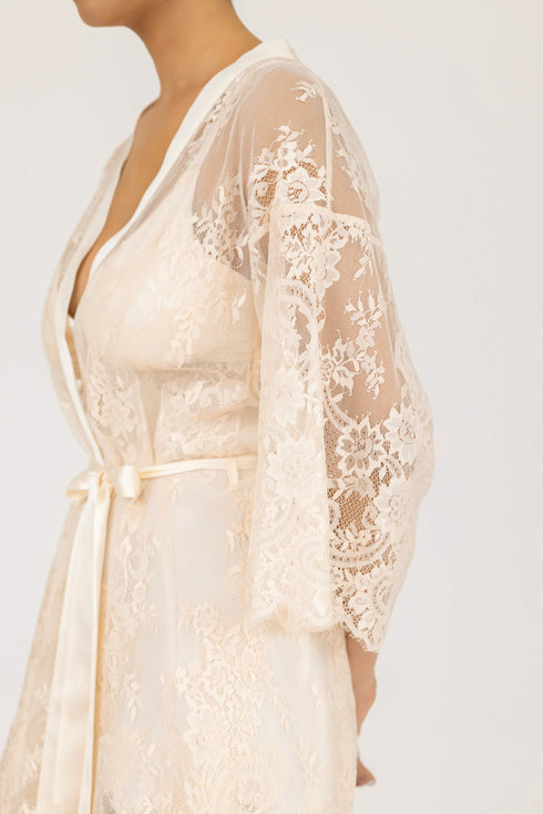 NK Imode Hailey Love Short Lace Robe